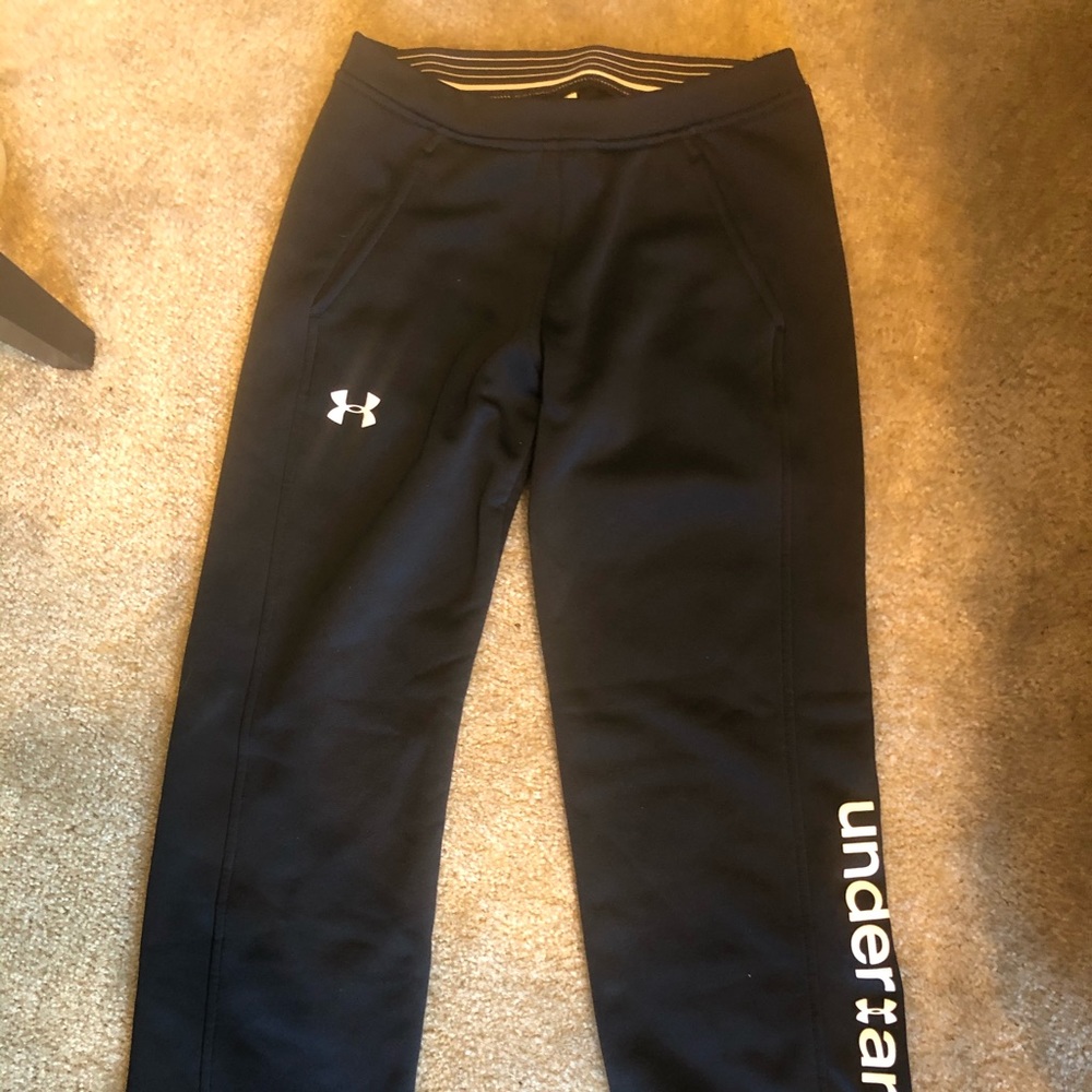 Under amour boys track pants